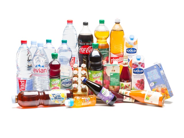 Eaux minérales et sodas